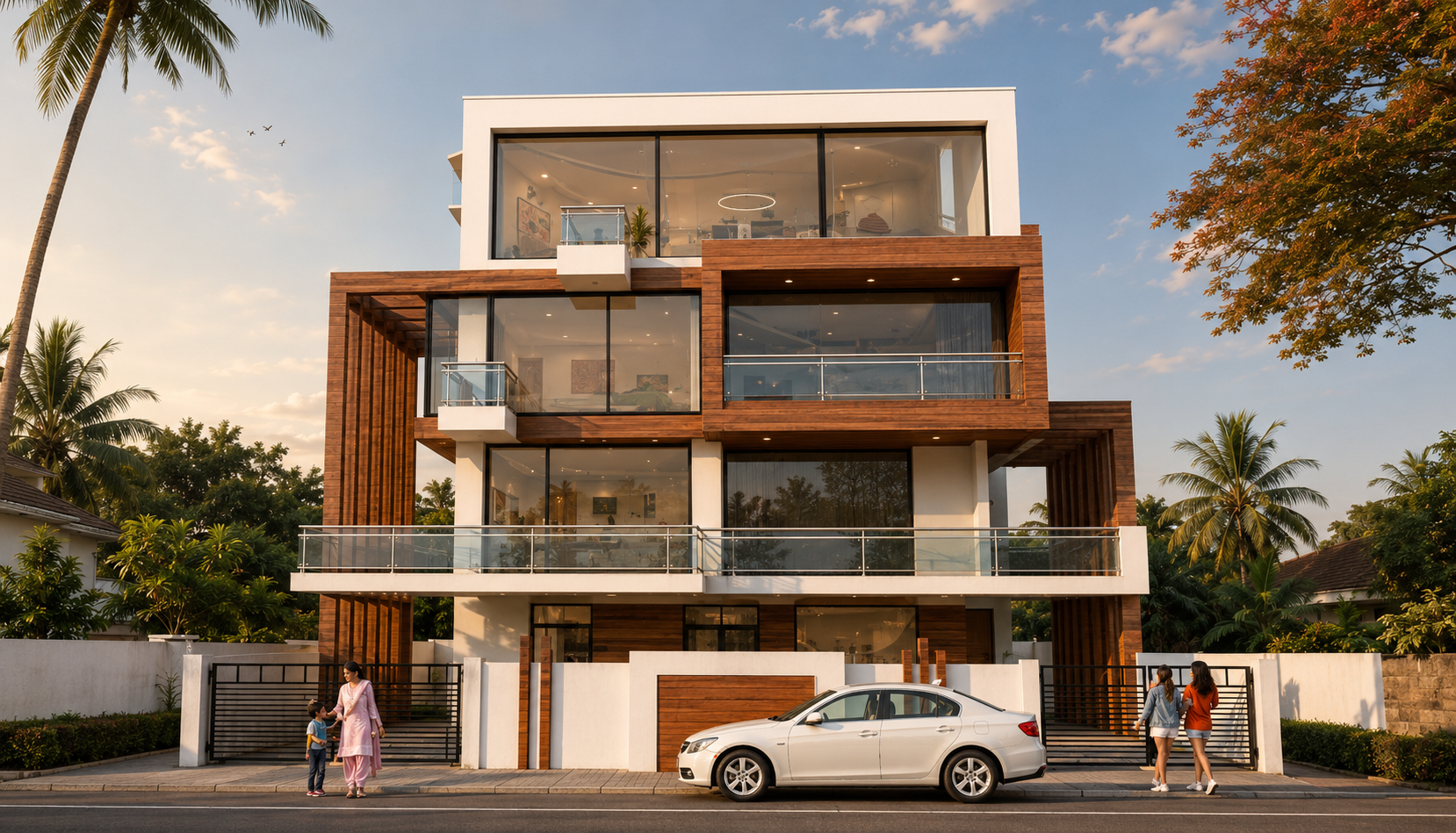 Pradhan Business Centre - E3 — 5-Level Prime Commercial Complex near 10 No. Market