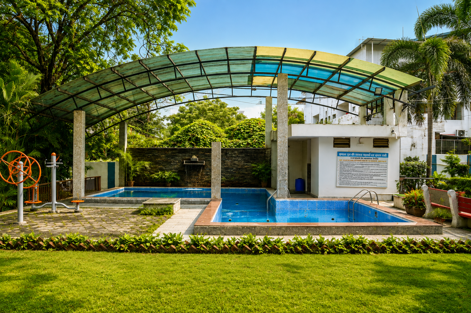 Pradhan Urban Live — Swimming Pool & Family Recreation Deck